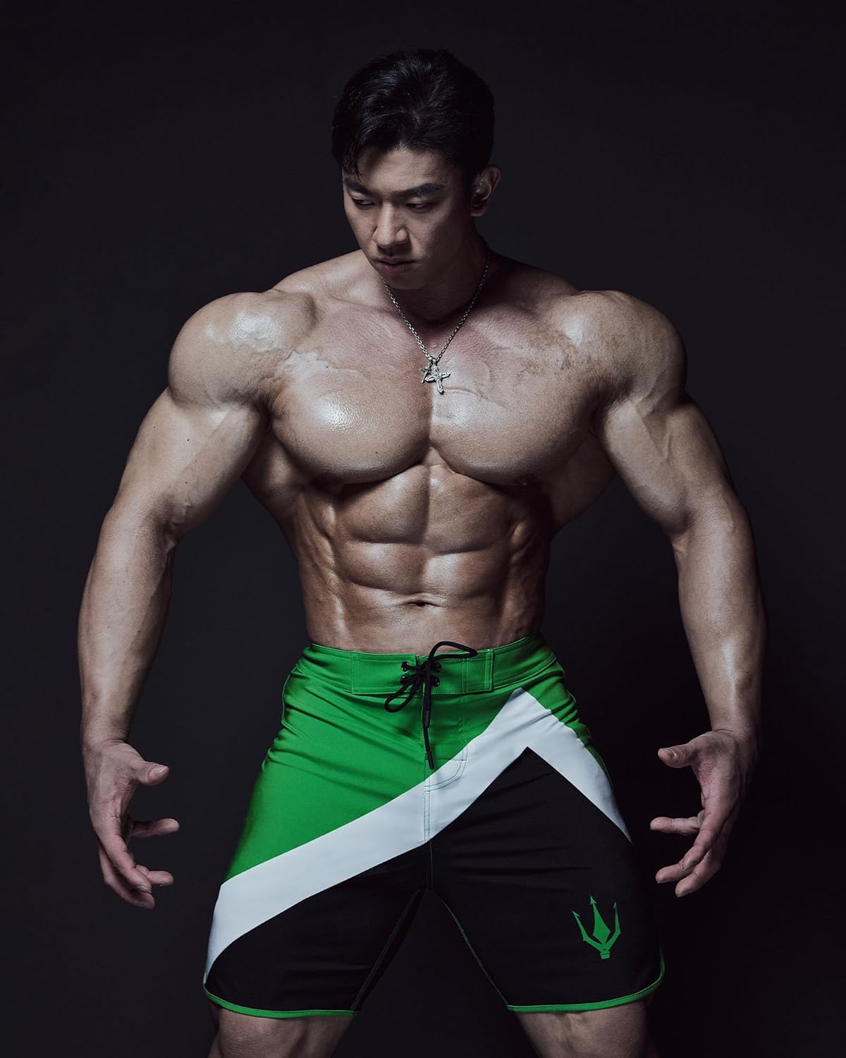 FIED] ファイド 15.5インチ メンズフィジークパンツ, サーフパンツ